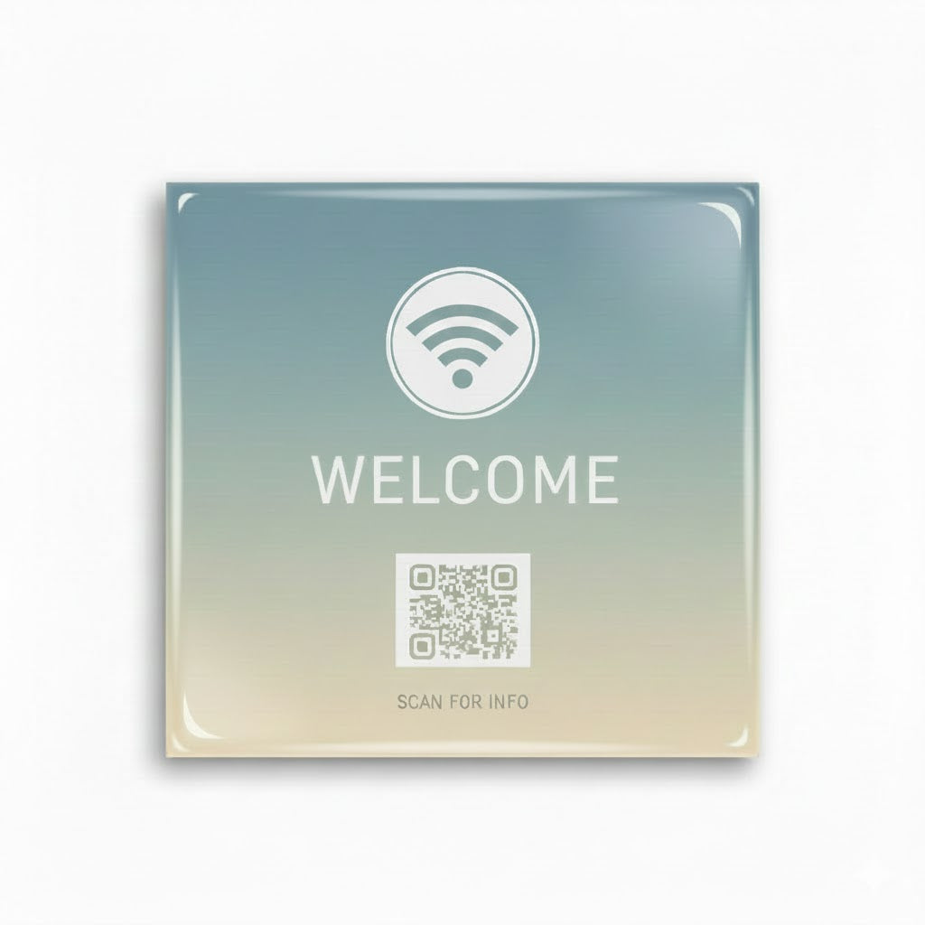 Welcome Magnet: Scan for Instant Info