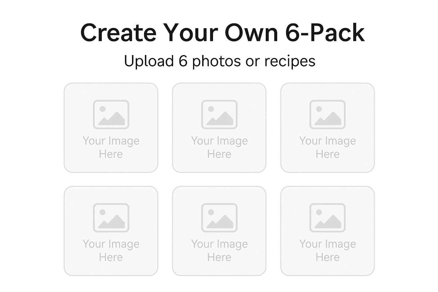 6-Pack Everyday Recipe Magnets