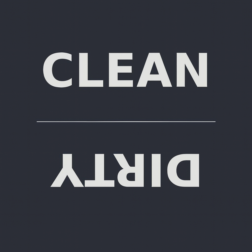 Clean Dirty Dishwasher Magnet